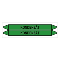 Značení potrubí, kondenzát,2 ks, 450 × 52 mm